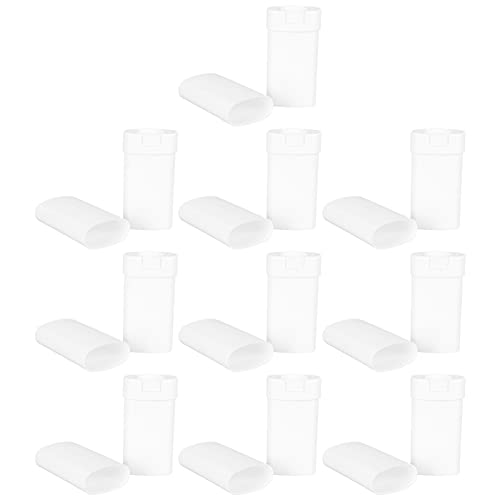 minkissy 10 Piezas Botella de desodorante cuidado personal maletin de maquillaje secreto Máscaras tarros de almacenamiento de crema simples subbotella vacía abdominales de plastico