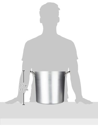 Pentole Agnelli Pan Aluminium 2 handgrepen, roestvrij staal 38 cm Pentole Agnelli Pan Aluminium 2 handgrepen, roestvrij staal 38 cm