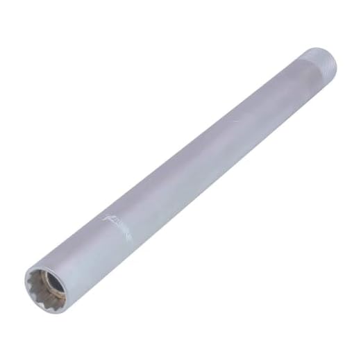 A-PT16 Zündkerzenschlüssel 16mm Länge 250mm Steckschlüssel Antrieb 10mm (3/8") 12-kant Vielzahn