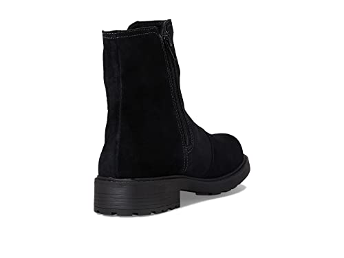 Clarks Clarks Women's Opal Sky Ankle Boot, Black Suede, 9.5 Medium US