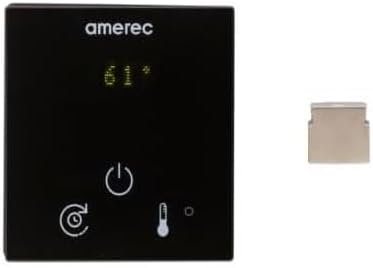 Amerec K Steamroom Control-Brushed Nickel