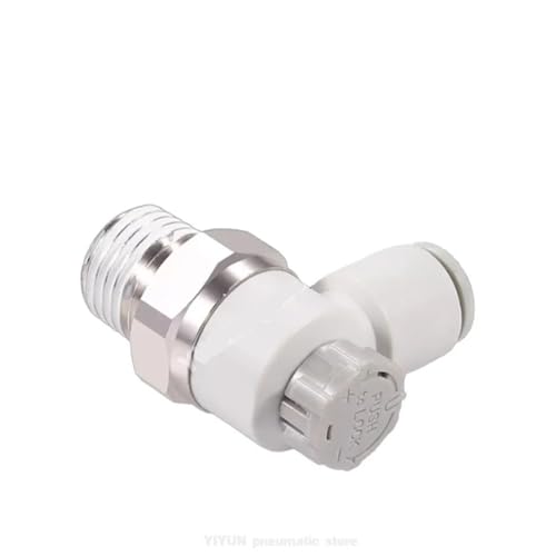Adaptador neumático AS3201F-03 elimina fugas de aire en roscas M5 y 02