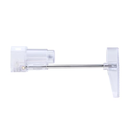 WORKERMOD Injection Mold Plastic Shoulder Stock Kits for Nerf Elite Modulus Series and Worker Blasters Toy (Clear LW Style)