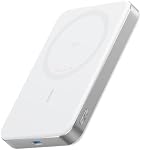 Anker MagGo Banque d'électricité, ultra-mince 10,000mAh Batterie magnétique, Qi2 Certifié 15W Ultra-rapide MagSafe Chargeur Portable Compatible, Design ergonomique, pour iPhone17/16/15/14 Series, et plus encore