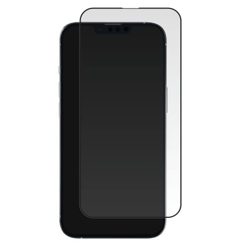 BodyGuardz Pure 2 Edge Screen Protector for The iPhone 13 Pro Max, Premium Tempered Glass with Edge to Edge Covereage and PureGuard Protection