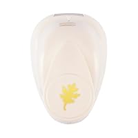 Vaessen Creative 21436-208 Motivstanzer, Small Stanzer Eichenblatt, Ausstanzung 1,5 cm Weit, Metall, lila, 6.5 x 4.5 x 4.4 cm