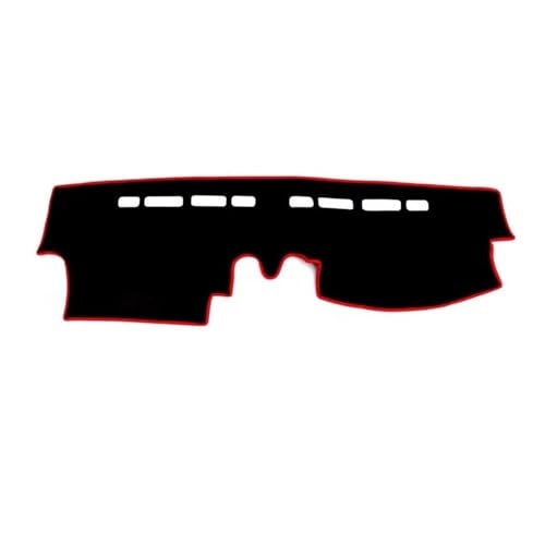 Tapis de tableau de bord Haval H3 H5 2010-2012 RHD noir liseré rouge