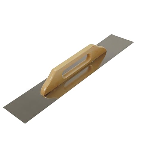 TOPEX Stehle Planche à râper en acier inoxydable avec manche en bois 130 x 680 mm
