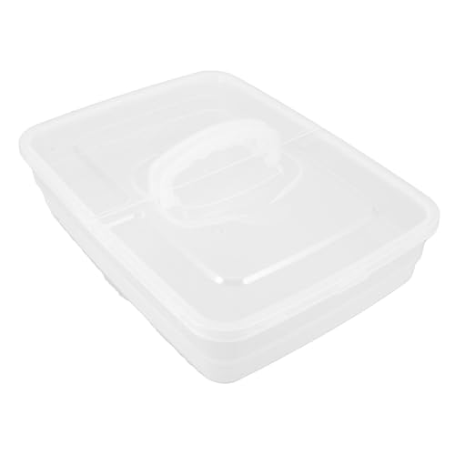 BRIGHTFUFU Pizza Dough Proofing Container Sturdy Bread Proofing Box with Lid for Easy Organization