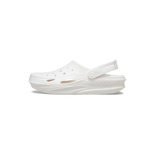 Image of Crocs Unisex Adult Off Grid Clog 209501-100 White M3W5