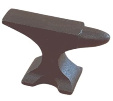 Anvil Paperweight - Antique Rustic Finish Desk Decor For Man