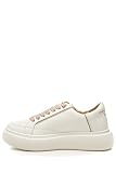 Fabricado en Italia ALEXANDER SMITH Zapatillas de mujer Eco Greenwich GCD Blanco, Color blanco., 36 EU