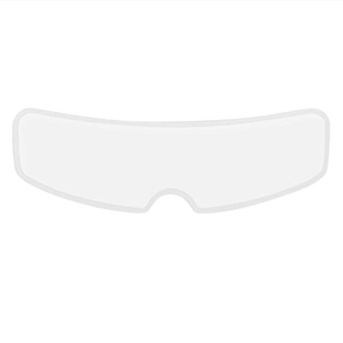 VENTDOUCE Film Anti-buée pour Casques,Casques Shield Film Anti-Pluie - Film Anti-buée pour Casques de Moto, Insert de lentille de visière Transparent résistant à la buée