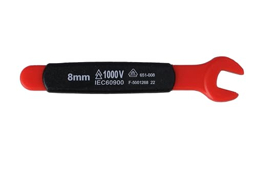 Clé à fourche isolée 8mm Laser 8720 blocage écrous sans risque - 2