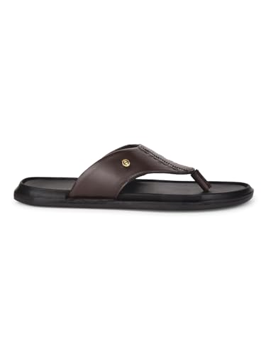 Image of Liberty Healers AVN-107 Black Casual Thong Slippers for Men