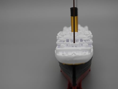 TheRoller3d RMS Titanic Model Ship w/Iceberg, 1 Ft Long Assembled, Historically Accurate, Titanic Replicas