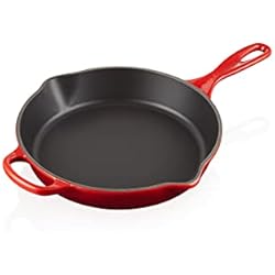 Sartenes Le Creuset Le Creuset Sartén skillet alta de hierro fundido, 26 cm, 2 litros, Cereza, 20187260600422