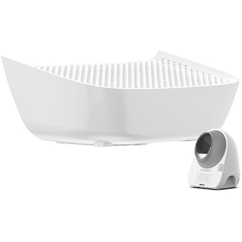 CATLINK Ramp, Compatible with Prox Self Cleaning Cat Litter Box, White