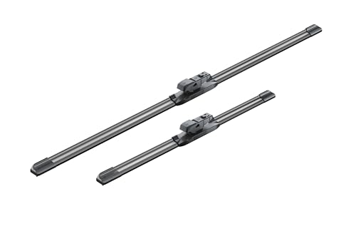 Image of BOSCH 3397014156 AeroTwin Wiper Blade Combo Pack - Set of 2 (26 inch & 16 inch) | Driver and Passenger Side Original Equipment Replacement Blades