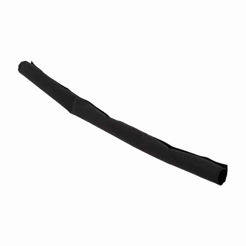 1Pc Baby Stroller Fabric Handlebar Cover, Pushchair Warmer Glove for Infant Carriage - Black - Thumbnail 5