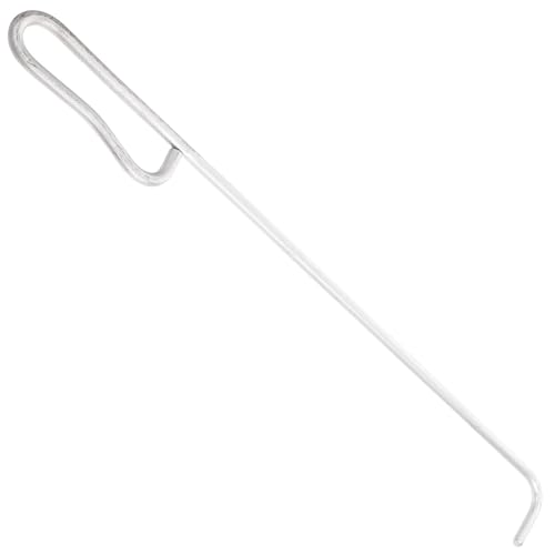 Gancho enrollable para puerta contra el dolor lumbar al levantar tapas de alcantarilla