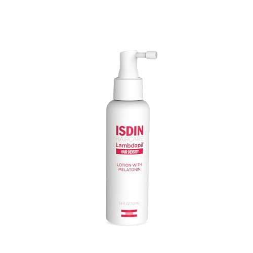 ISDIN Lambdapil Thinning Hair Density Lotion with Melatonin, 3.4 fl oz