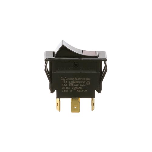 Exact FIT for All Points 1651037 Switch, Rocker DPDT, ON/ON - Replacement Part by MAVRIK