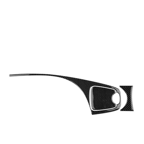 Autocollant porte-gobelet Toyota Prius 2010 2011 garniture carbone noir