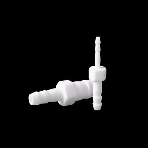 Conector reductor PTFE para mangueras con acoplamiento de espiga y diámetro variable de 4mm 7