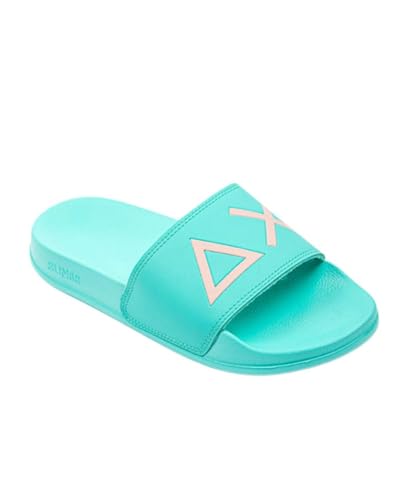Slippers Logo Sandal SUN68 Femme avec semelle anatomique antidérapante