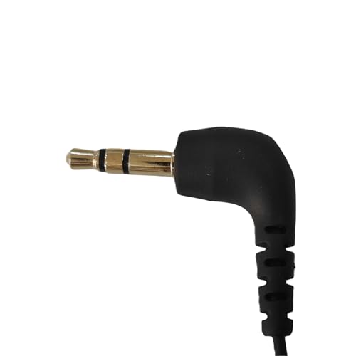 Image of ELFOG TRRS to TRS Adapter - 3.5mm (Female) TRRS Microphone Adapter Cable to 3.5mm TRS (Male) for Cameras and Recorders