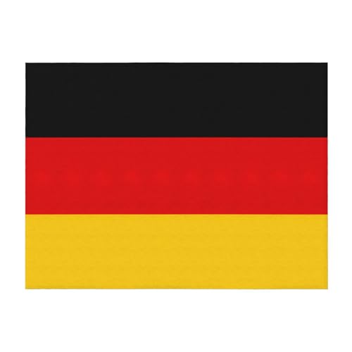 Couverture drapeau allemand légère : protégez votre canapé avec style