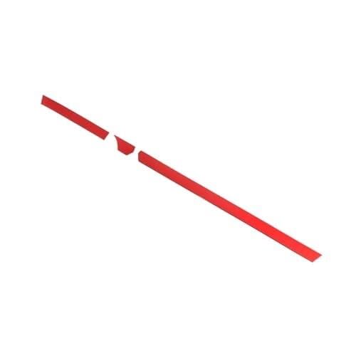 Car Cover Trim Sticker for Suzuki for Jimny 2019-2024 Aluminum Car Center Console Decoration Cover Trim Interior Accessories(‎Red)