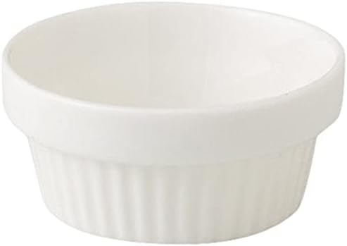 Set of 10 NB Stack 3 Souffle [3.1 x 1.5 inches (7.8 x 3.7 cm), 3.2 oz (92 g), Pie Dish, Hotel, Restaurant, Cafe, Western Tableware, Restaurant, Commercial Use,