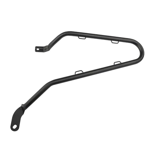 Porte Bagages Côté Gauche pour Moto Bobber 2017-2025 Support Noir