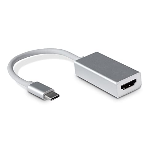 Dynamode USB-C Type-C To HDMI 4K Adapter - Grey [Importación inglesa] Cover