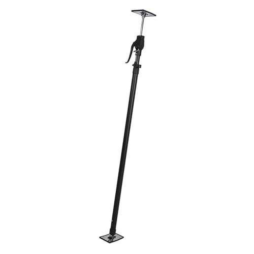 wolfcraft Puntal I 4042000 I Para posicionar, sujetar y fijar piezas, ideal para planchas de placa de yeso - Extensible de 1,22 a 2,90 m