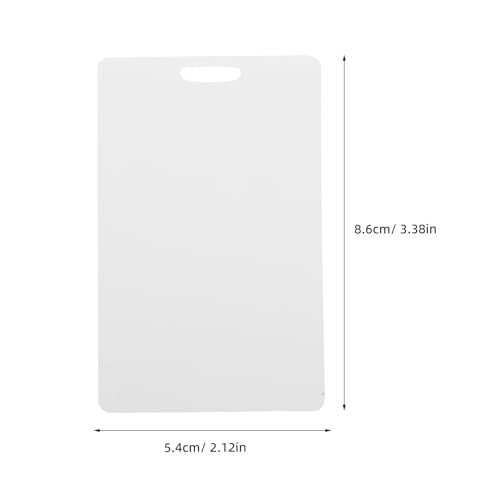 Tarjetas PVC negras para escribir a mano, perfectas para etiquetas de obsequio y notas 3