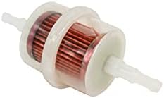 CiaoYi G-3 1/4" To 5/16" Inline Fuel Filter Clear 30 Micron (1 Pack) For Kohler 2405013S1, 2405002, 2405010S, 2405010, 2405002S 2405005S, Kohler engine 17HP-25 HP, MGB, V8, STAG, GT6, M/MINOR