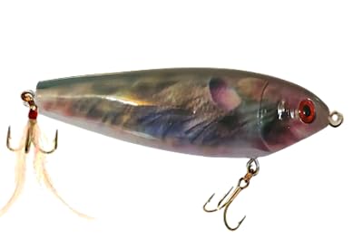 5" Wood Boog Top Water Fishing Lure Bass Duck Lure