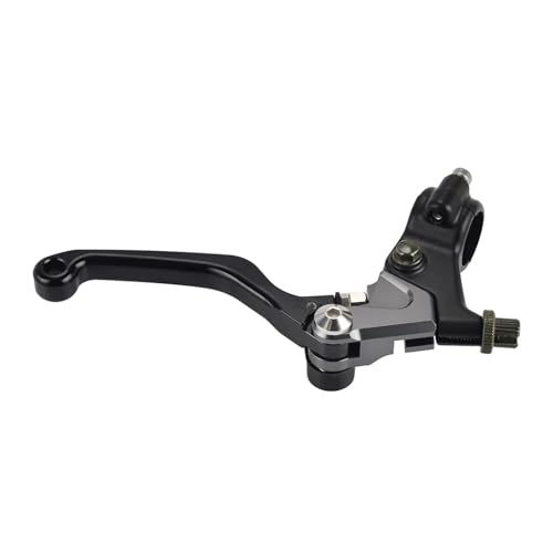 �u���[�L���o�[ �p�̃z���_CRF100F CRF70F CRF80F XR250 XR250R XR250L�p�u���[�L�N���b�`���o�[(Left-black)