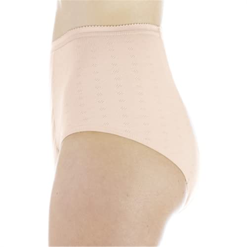 3-Pack Women's Super Absorbency Incontinence Panties Beige Medium (Fits Hip 38-40") #TOP3