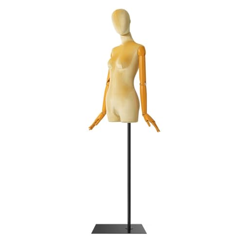 Mannequin bionique rotatif en bois : finissez-en avec les drapés de robe rigides