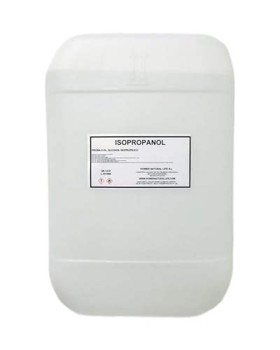 Alcohol Isopropílico 99,9% Power Natural Life | Isopropanol | Garrafa de 25 L | Limpieza General | Desengrasante Industrial