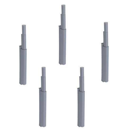 HEATSHAKING 5 Pezzi Ammortizzatore per Porta Dell’Armadio con Cerniera a Rimbalzo Chiusura Magnetica Silenziosa per Cassetti e Mobili Attivazione Touch Invisibile Compatibile con
