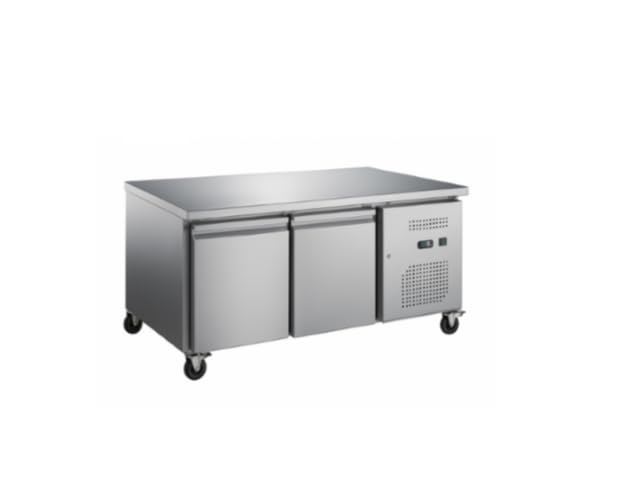 Générique Desserte Réfrigérée Positive Centrale 2 Portes 1360 mm – Profondeur 600 – 228 L...