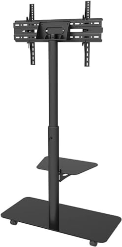 Soporte móvil para TV con ruedas de piso miniatura 3