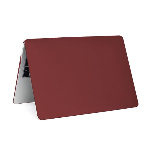 Image of Red Lemon Ultra Thin Matte Hardcase Case Cover for M1 MacBook Air 13 inch M1 A2337 A2179 [2020 2019 2018 Release] M1 A2337 A2179 A1932 with Retina Display Touch id (Wine Red)