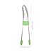 Gogogmee Reusable Trash Picker Grabber Tool with Long Handle Small Green Sanitation Grabber Clip for Litter Pickup for Outdoor and Industrial Use Random Color