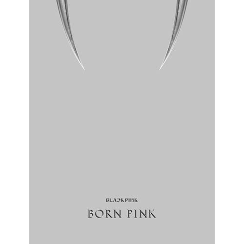 Coffret BLACKPINK BORN PINK BOX SET une édition GRAY haut de gamme avec poster